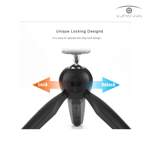 Tripod mini cho smartphone, camera Gopro Hero chính hãng Yunteng YT-228