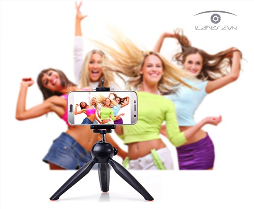 Tripod mini cho smartphone, camera Gopro Hero chính hãng Yunteng YT-228