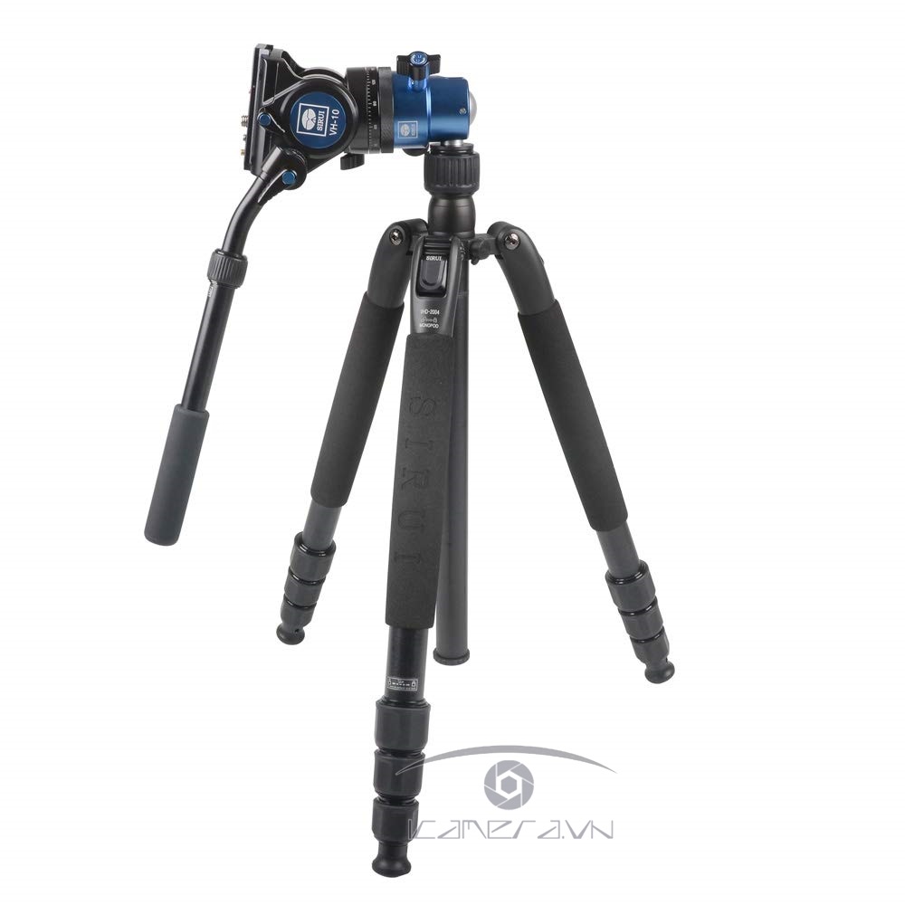 Chân máy ảnh Tripod Sirui VHD-2004 đa năng 2in1 chất liệu hợp kim nhôm Aluminum