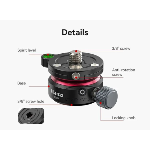 Đế cân bằng mini Ulanzi TT37