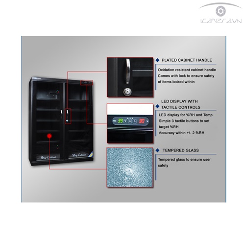 Tủ chống ẩm chuyên dụng Digi-Cabi DHC-250
