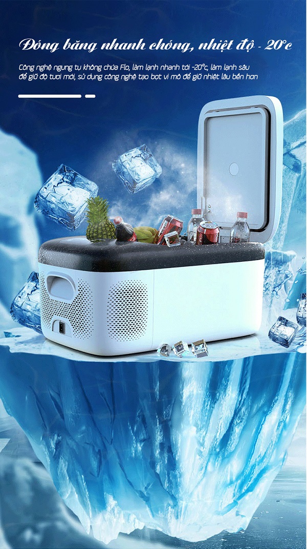 Tủ lạnh ô tô PISEN 25L