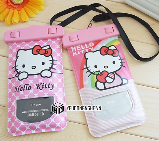Bao chống nước iPhone 6 Plus waterproof bag cho điện thoại smartphone hoạt hình