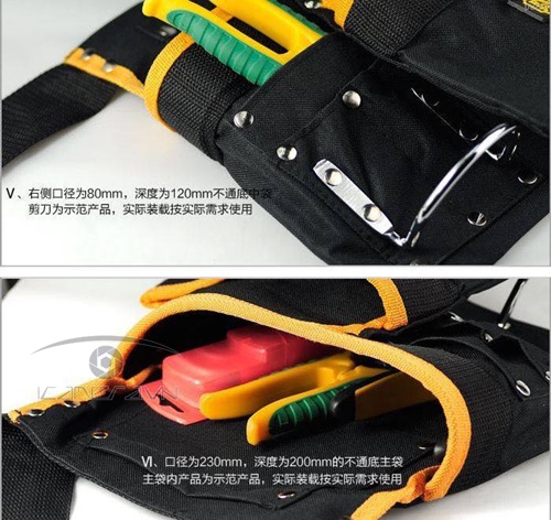 Túi đựng đồ nghề kỹ thuật đeo hông Exploit 600D
