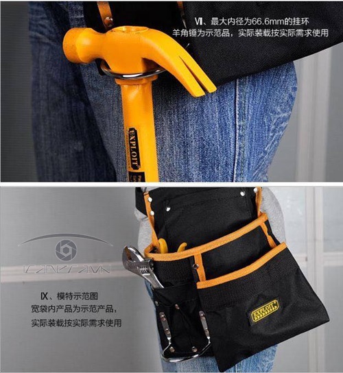 Túi đựng đồ nghề kỹ thuật đeo hông Exploit 600D
