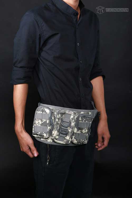 Túi đeo hông đựng dụng cụ 4 ngăn Waist Belt Bag WB-301