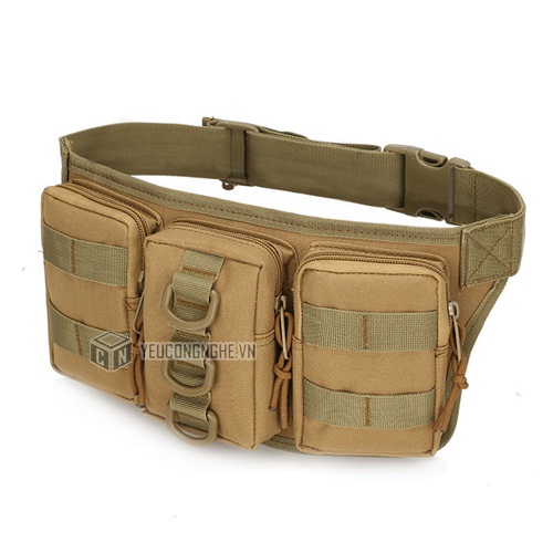 Túi đeo hông đựng dụng cụ 4 ngăn Waist Belt Bag WB-301