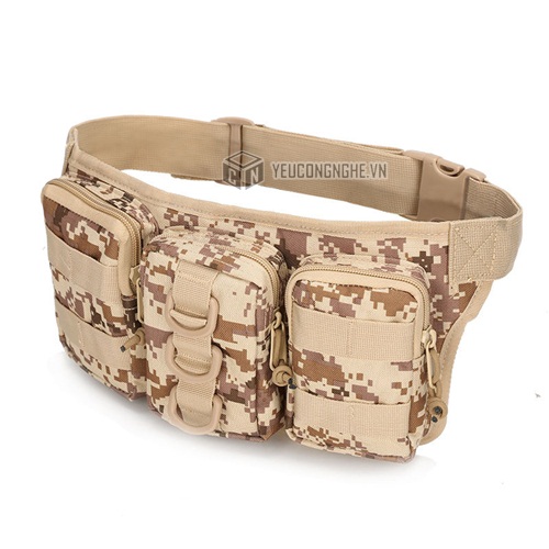 Túi đeo hông đựng dụng cụ 4 ngăn Waist Belt Bag WB-301