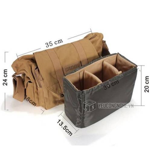 Túi máy ảnh DSLR đeo vai Camera bag Caden F1 chính hãng