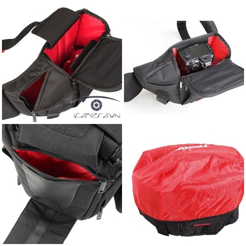 Túi máy ảnh Caden K3 tiện dụng cho Camera DSLR Canon Nikon Sony