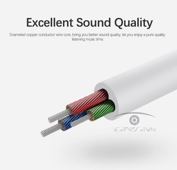 Cáp chuyển đổi USB Type-C ra 2 cổng tai nghe 3.5mm female MH-CM28