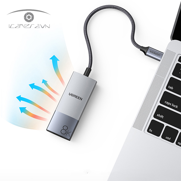 Cáp chuyển USB Type C to HDMI 2.1 hỗ trợ 8K@60Hz Ugreen 50338
