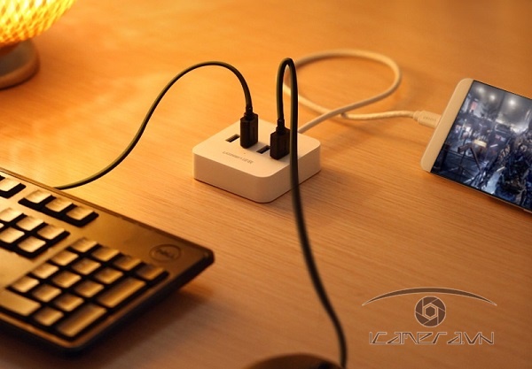 Bộ chia USB 3.1 Type C ra 4 cổng USB 3.0 Ugreen 30316