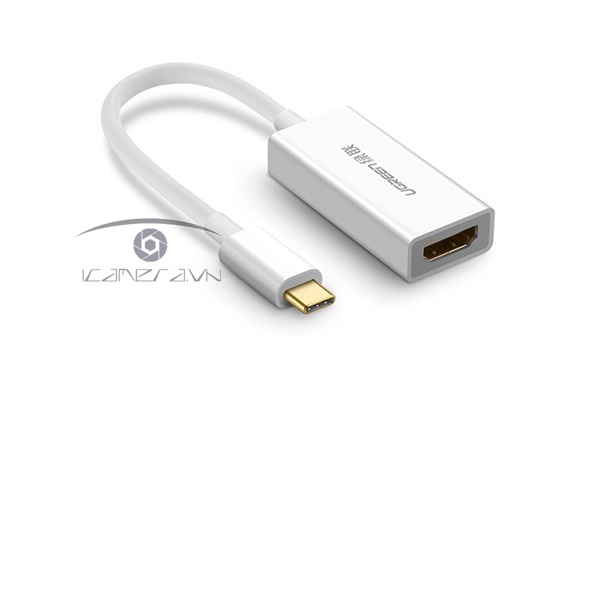 Cáp USB Type-C to HDMI cao cấp Ugreen 40273 hỗ trợ 4K*2K, 3D