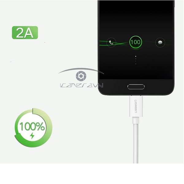 Cáp USB Type-C to Micro USB dài 1.5m Ugreen 40419 chính hãng