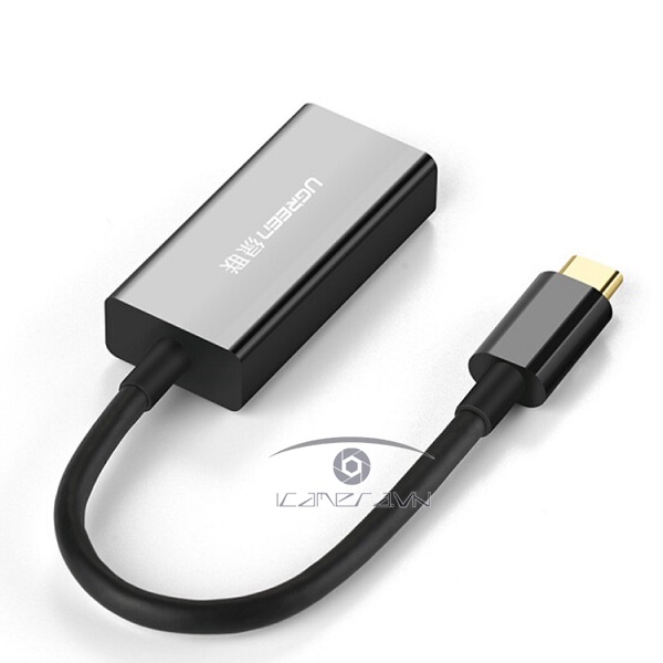 Ugreen 50249 – Cáp USB Type C to HDMI hỗ trợ 4K2K cao cấp