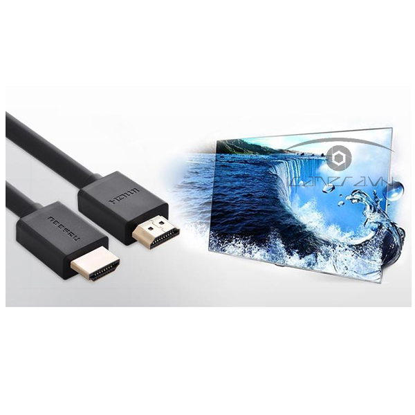 Cáp HDMI dài 1,5m Ugreen 60820 hỗ trợ 4K2K Full HD 1080