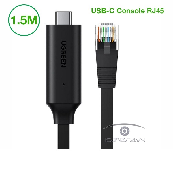 Cáp lập trình console USB Type C to RJ45 dài 1,5m Ugreen 80186