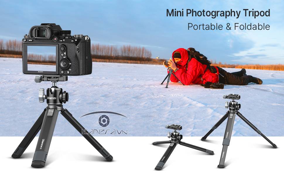 Chân Tripod kim loại cho máy ảnh DSLR – Ulanzi MT-24