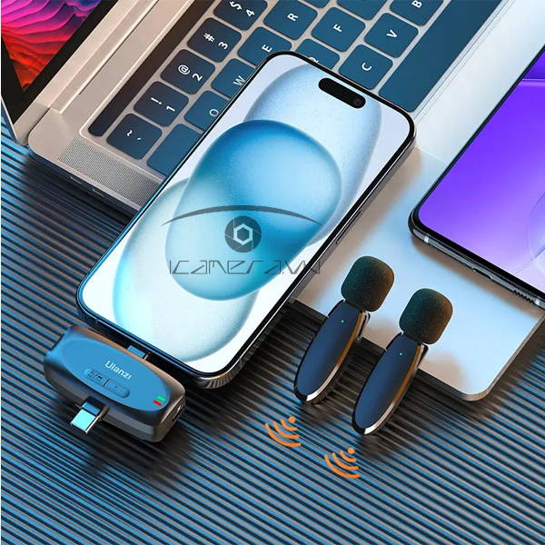 Micro cài áo không dây 3 trong 1 Ulanzi V6