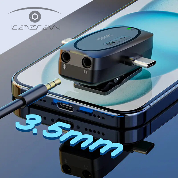 Micro cài áo không dây 3 trong 1 Ulanzi V6