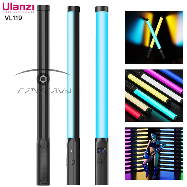 Ulanzi VL119 RGB Light Tube - Thanh Đèn LED Cầm Tay