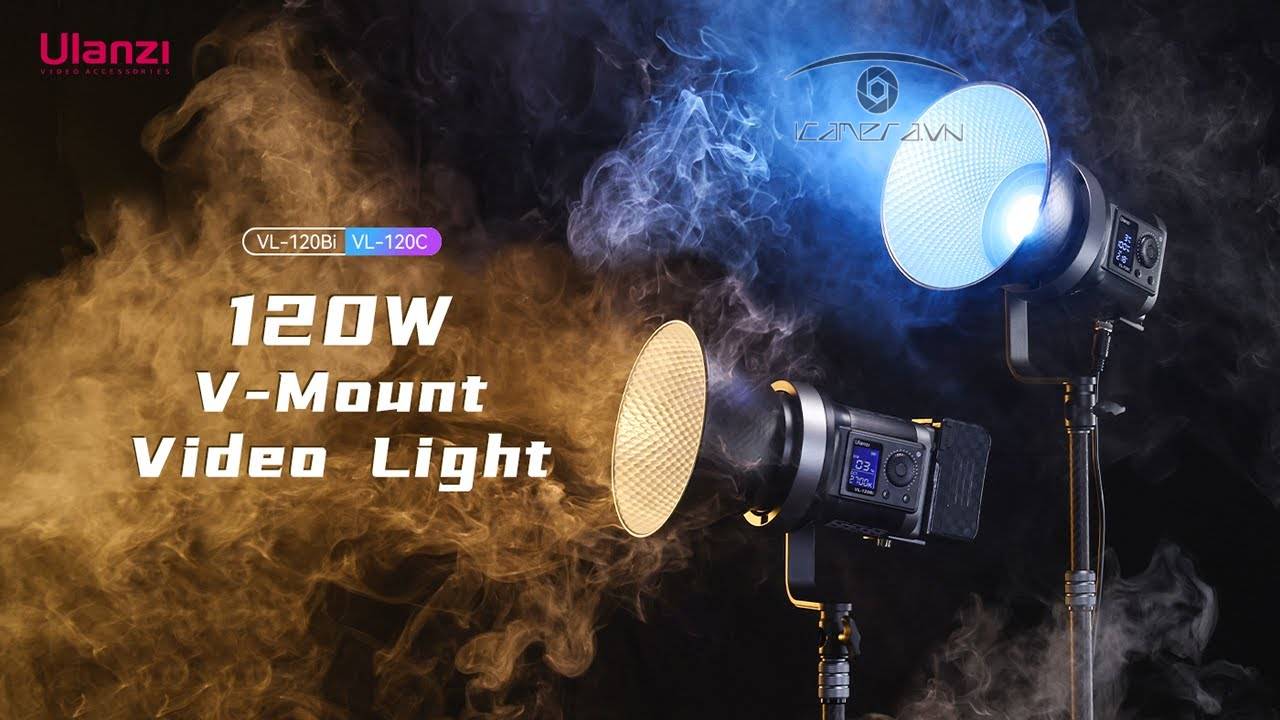 Đèn led Ulanzi VL120Bi / VL120C RGB công suất 120W