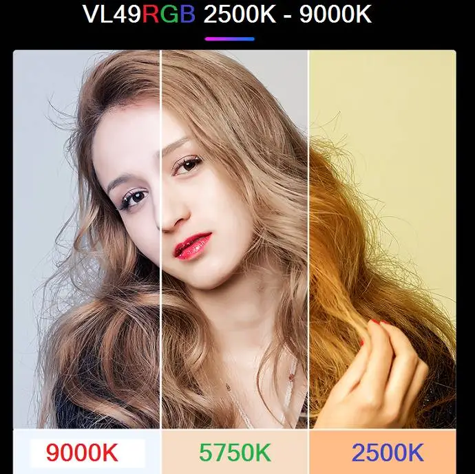 Đèn Ulanzi Mini Led VL49 RGB quay phim