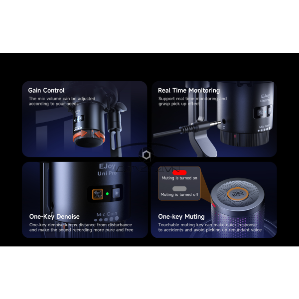 Micro thu âm Comica Ejoy Uni Pro D