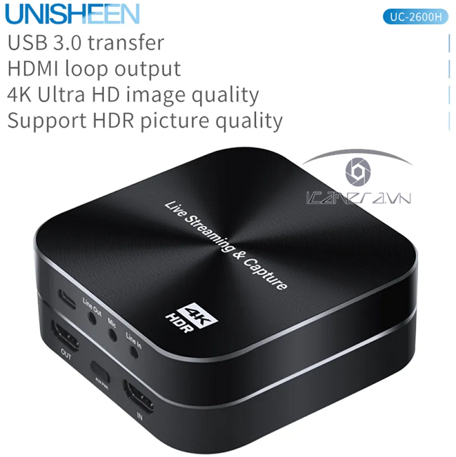 Capture Livestream Unisheen UC2600H
