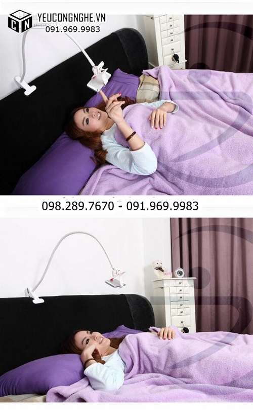 Giá đỡ cho điện thoại kẹp đuôi khỉ đa năng giá rẻ