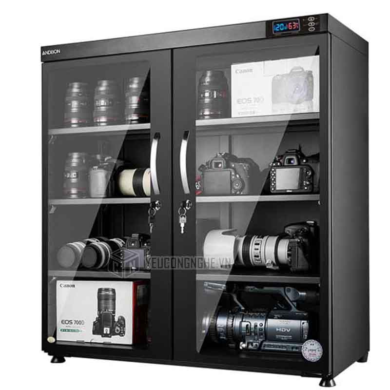 Tủ chống ẩm chính hãng cho thiết bị quay chụp ANDBON AD-250S 235 lít