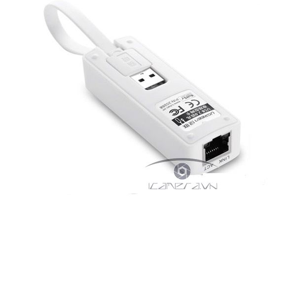 Ugreen UG-20268 USB 2.0 to Lan 10/100Mbps tốc độ cao chính hãng