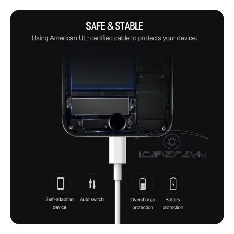 Cáp chuyển USB-C ra Lightning Cable với giắc cắm audio Lightning Headset Jack MA067