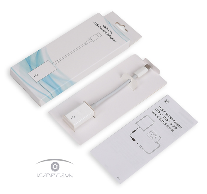 Cáp chuyển đổi Type-C to USB Female cho thiết bị Android Macbook