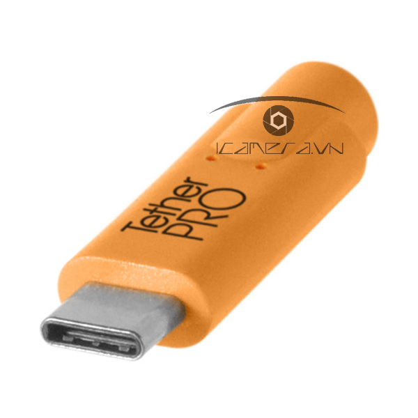 Dây Tether Tools - TetherPro USB C to USB C - Dài 4.6m - Màu Cam