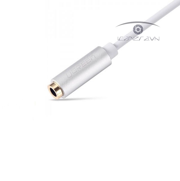 Cáp chuyển USB Type C sang 2 cổng Audio Chính hãng Ugreen 30732