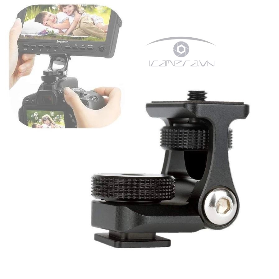 Gá gài thiết bị gắn đế hotshoe máy ảnh UUrig R007 Ulanzi