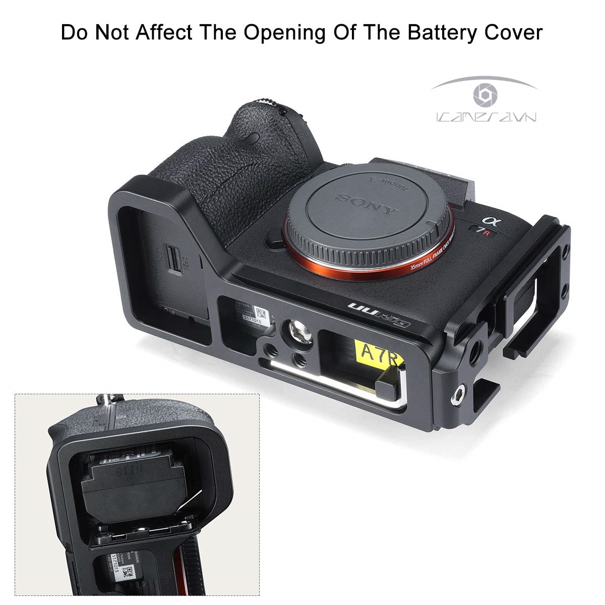 Đế thao tác nhanh chữ L cho Sony A7R4 - UUrig R024