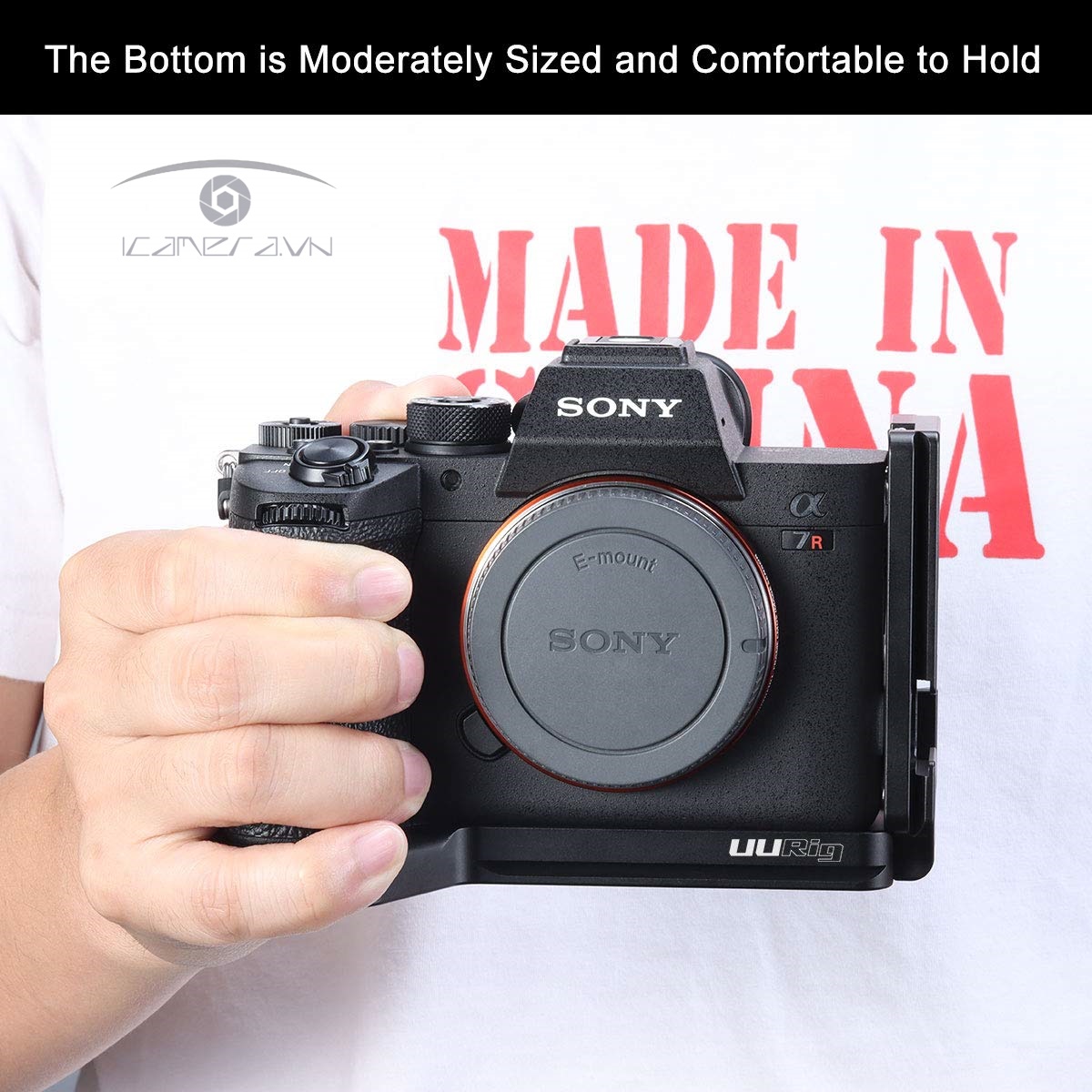 Đế thao tác nhanh chữ L cho Sony A7R4 - UUrig R024