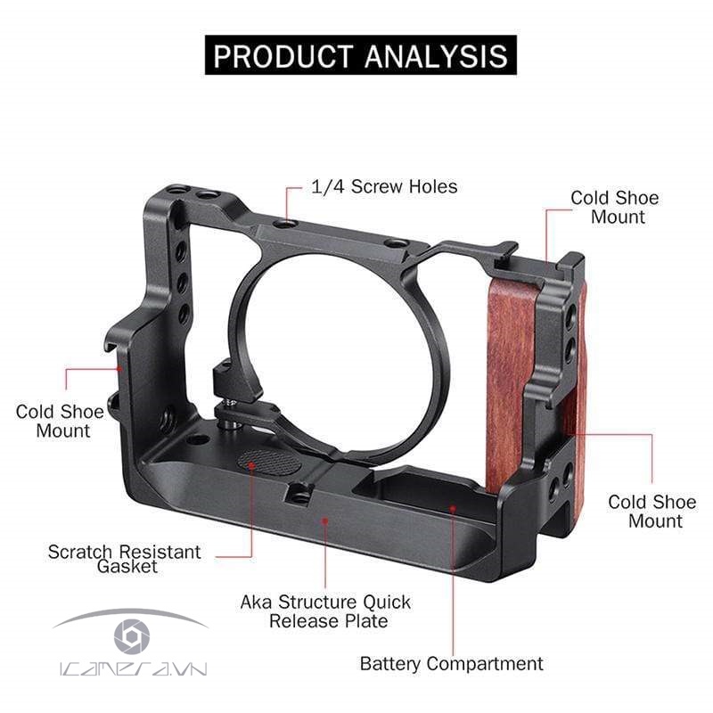 Khung bảo vệ cho Sony RX100 VI/VII - UUrig RX100 Camera Cage