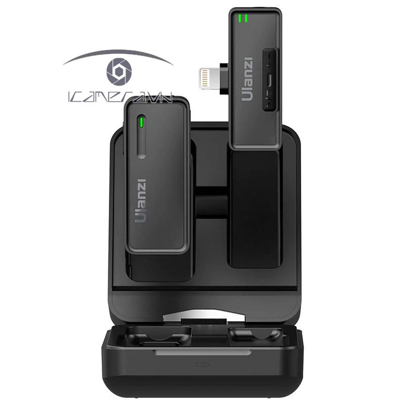 Mic thu âm Ulanzi 2.4GHz cho iPhone/iPad UW-MIC 10P/20P