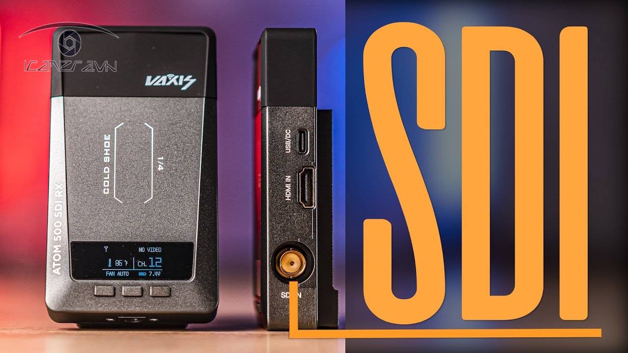 Thiết bị truyền hình ảnh không dây Vaxis Atom 500 SDI Basic Kit (TX*1 RX*1)