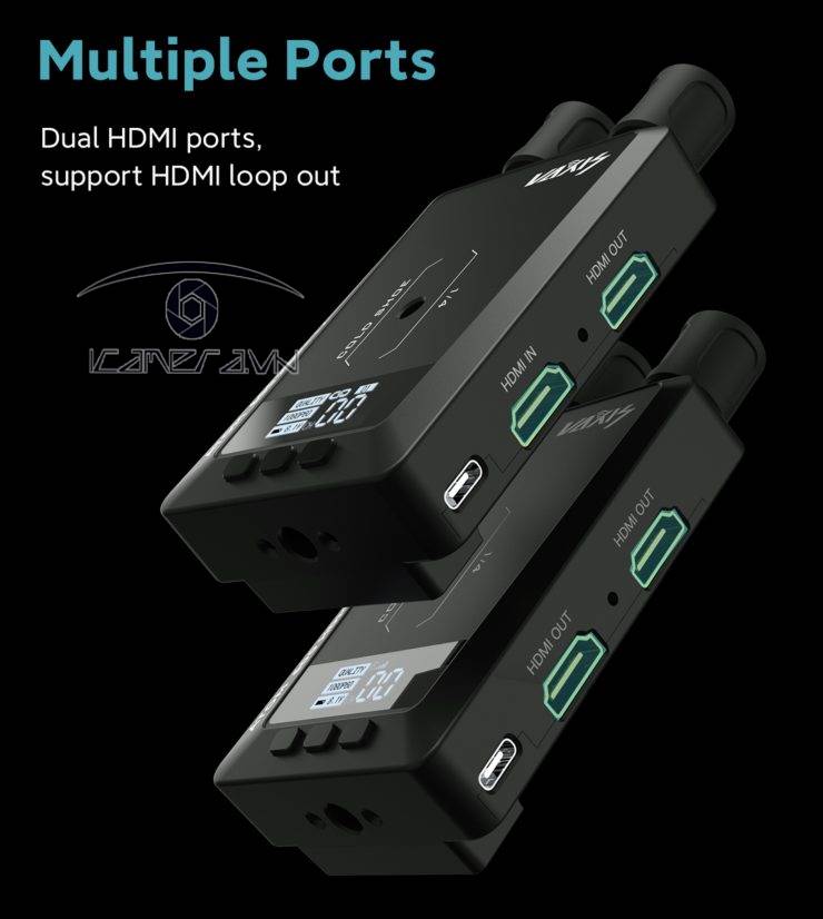 Bộ thu phát video không dây Vaxis Atom 600 HDMI Kit (TX*1 RX*1)