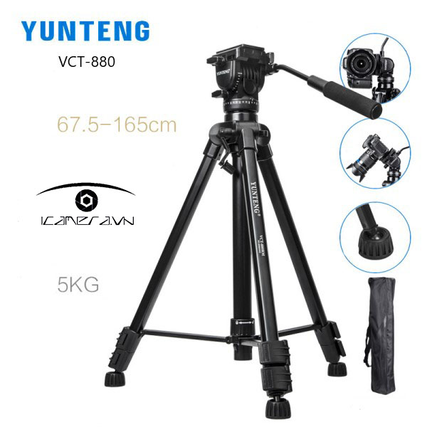 Chân Máy Ảnh Yunteng VCT- 880RM 