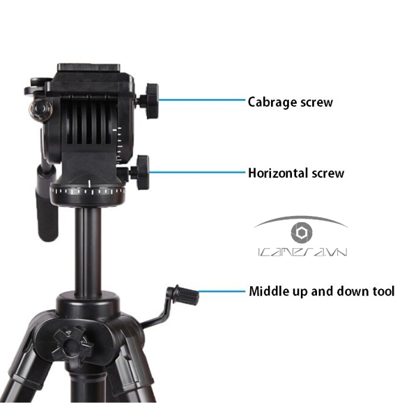 Chân máy ảnh Tripod Yunteng VCT-998