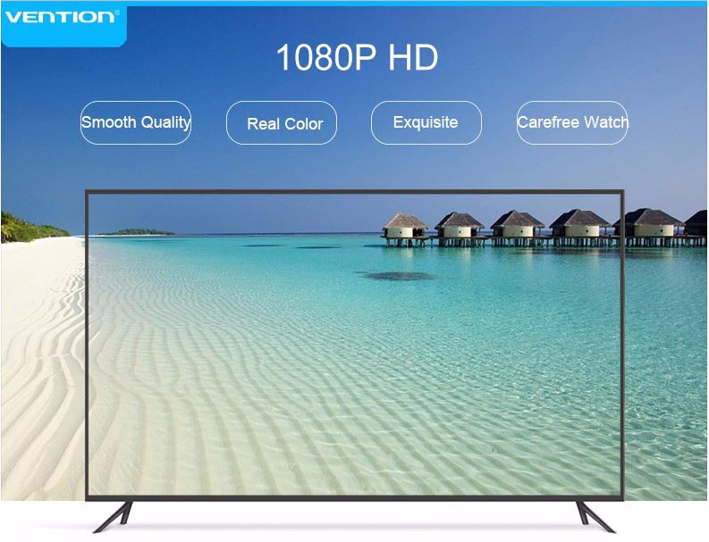 Cáp chuyển đổi VGA ra HDMI tích hợp cổng âm thanh audio 3.5mm Vention ACEW0