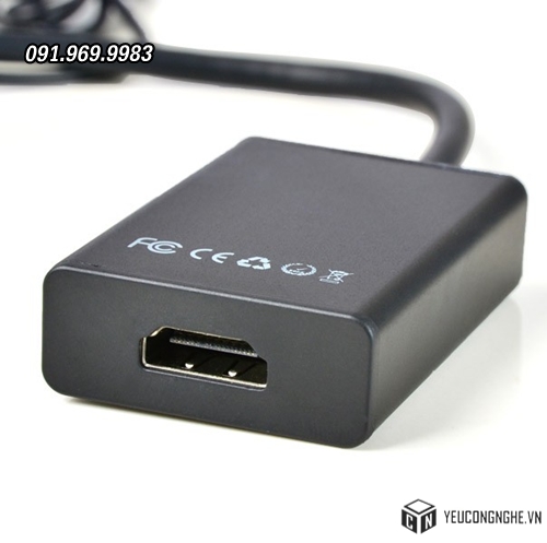 Bộ cáp chuyển đổi tín hiệu từ cổng VGA audio ra đầu HDMI