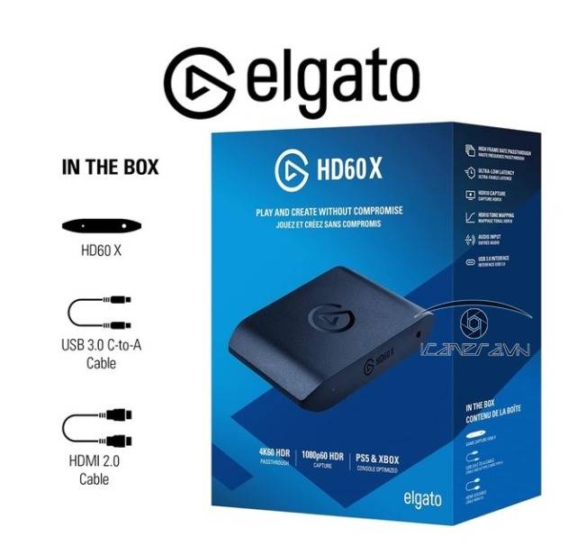 Thiết bị Stream Elgato Game Capture HD60 X