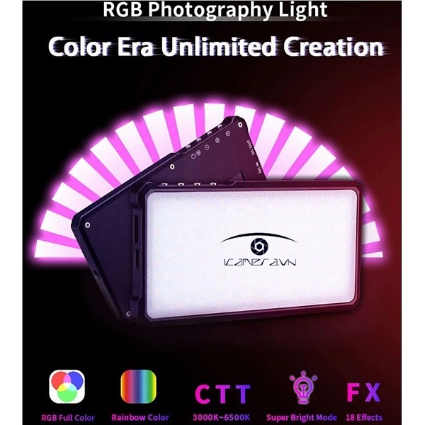 VIJIM VL-3 3000K-6500K RGB LED Video Light